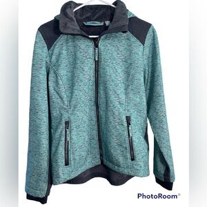 Free Country Super Softshell Hooded Jacket Women’s Size Small